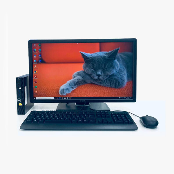 Complet Dell Optiplex 3050 Core i5 (7th Gen) – RAM 8Go DDR4 SSD 256Go + Écran Dell 23